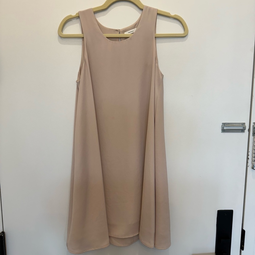 Aritzia (Talula) Sleeveless Cream Mini Dress
